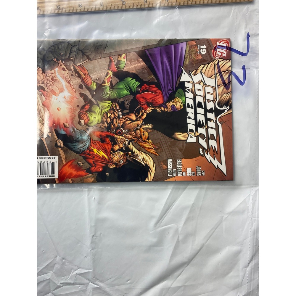 Justice Society of America Comic Book Issue 19 DC Comics November 2008
